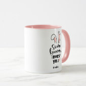 Mug Cadeau de Pâques Some Bunny Loves You (Devant droit)