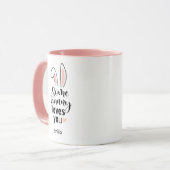 Mug Cadeau de Pâques Some Bunny Loves You (Devant gauche)