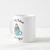 Mug Cadeau de paresseux Sentiment Paresseux Besoin d'u (Devant gauche)