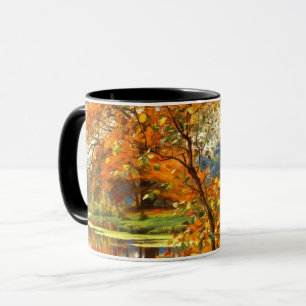 Mug Cadeau de peinture de paysages d'automne