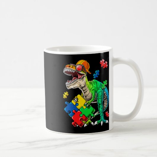 Mug Cadeau de pièce de puzzle de sensibilisation à l'a (Droite)