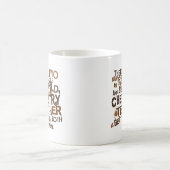 Mug Cadeau de professeur de chimie (Centre)