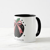 Mug Cadeau de professeur Pomme Coquette (Devant droit)