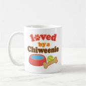 Mug Cadeau de race de chien de Chiweenie (Gauche)