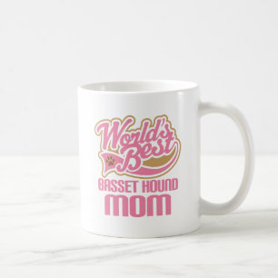 Mug Cadeau de race de chien de maman de Basset Hound