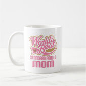 Mug Cadeau de race de chien de maman de caniche (Gauche)