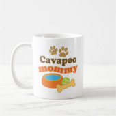 Mug Cadeau de race de chien de maman de Cavapoo (Gauche)