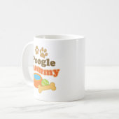 Mug Cadeau de race de chien de maman de Poogle (Devant gauche)