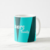 Mug Cadeau de réchauffement de la maison de famille (Devant droit)