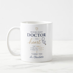 Mug Cadeau de reconnaissance du médecin personnalisé
