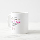 Mug Cadeau de reconnaissance pour assistant d'éducatio (Devant gauche)