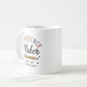 Mug Cadeau de reconnaissance pour faiseur de différenc (Devant gauche)