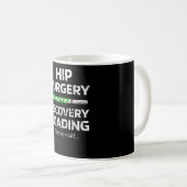 Mug Cadeau de récupération de chirurgie hanche| Cadeau (Devant droit)
