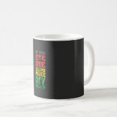 Mug Cadeau de recyclage fonctionnant (Devant droit)
