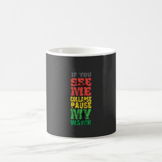 Mug Cadeau de recyclage fonctionnant (Centre)