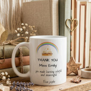 Mug Cadeau de remerciement aux enseignants Amour Viral
