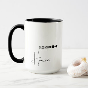 Mug Cadeau de remerciement élégant pour garçon d'honne