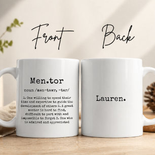 Mug Cadeau de remerciement personnalisé pour le meille