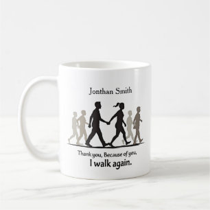 Mug Cadeau de remerciement pour kinésithérapeute avec 