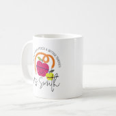Mug Cadeau de remerciement pour un professeur mignon p (Devant gauche)