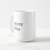 Mug Cadeau de Remise de Cadeaux Amore Mio Chic (Devant gauche)