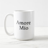 Mug Cadeau de Remise de Cadeaux Amore Mio Chic (Gauche)