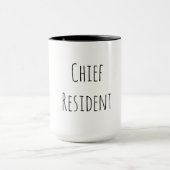 Mug Cadeau de résidence en chef (Centre)
