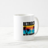 Mug Cadeau De Retraite 2022 Pour Hommes Et Femmes Drôl (Devant droit)