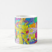 Mug Cadeau de retraite, Affirmation positive, amusemen (Centre)