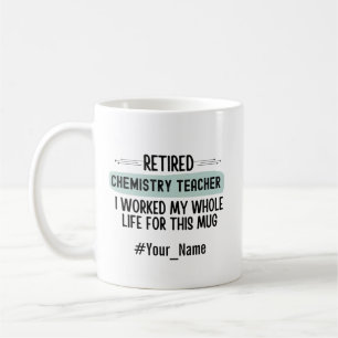 Mug Cadeau de retraite drôle pour un professeur de chi