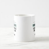 Mug Cadeau de retraite drôle pour un professeur de sci (Centre)