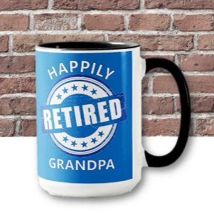 Mug Cadeau de retraite ! Grand-père à la retraite - Mu