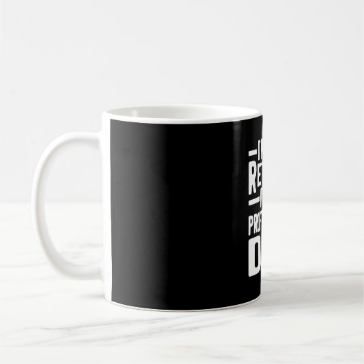 Mug Cadeau de retraite papa professionnel (Gauche)