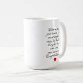 Mug Cadeau de retraite personnalisé (Devant droit)