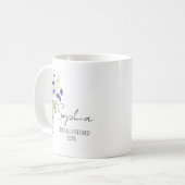 Mug Cadeau de retraite personnalisé, Cadeau de retrait (Devant gauche)
