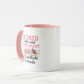 Mug Cadeau de retraite pour les femmes (Devant gauche)