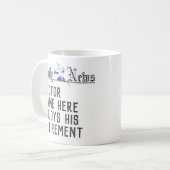 Mug Cadeau de retraite pour un médecin (Devant gauche)