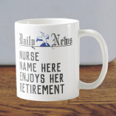 Mug Cadeau de retraite pour une infirmière