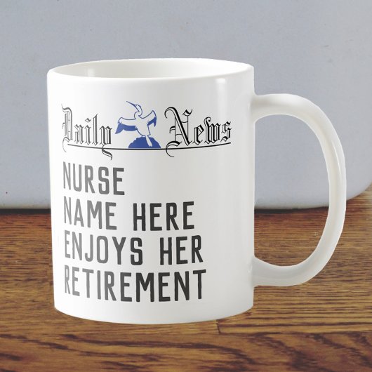 Mug Cadeau de retraite pour une infirmière