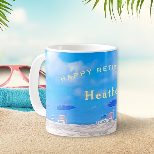 Mug Cadeau de retraite sur mesure