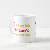 Mug Cadeau de sac de 50 ans (Devant gauche)