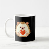 Mug Cadeau de Saint-Valentin hérisson pour les amoureu (Gauche)