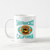 Mug Cadeau de San Francisco la Californie (Gauche)