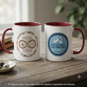 Mug Cadeau de sauvetage de compagnie infinie Hommage à