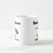 Mug Cadeau de saxophone (Centre)
