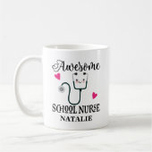 Mug Cadeau de semaine d'appréciation d'infirmière (Gauche)