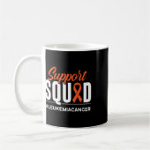 Mug Cadeau de sensibilisation à la leucémie de l'équip (Gauche)