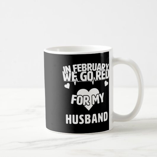 Mug Cadeau de sensibilisation aux maladies cardiaques (Droite)