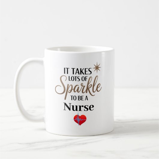 Mug ✨ cadeau de soumission pour infirmière (Gauche)