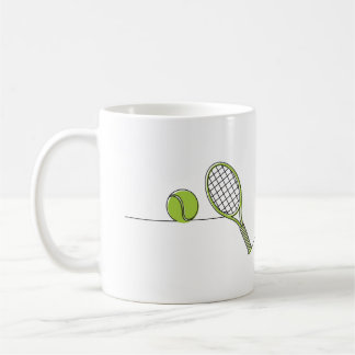 Mug Cadeau de tennis de l'amant | de tennis
